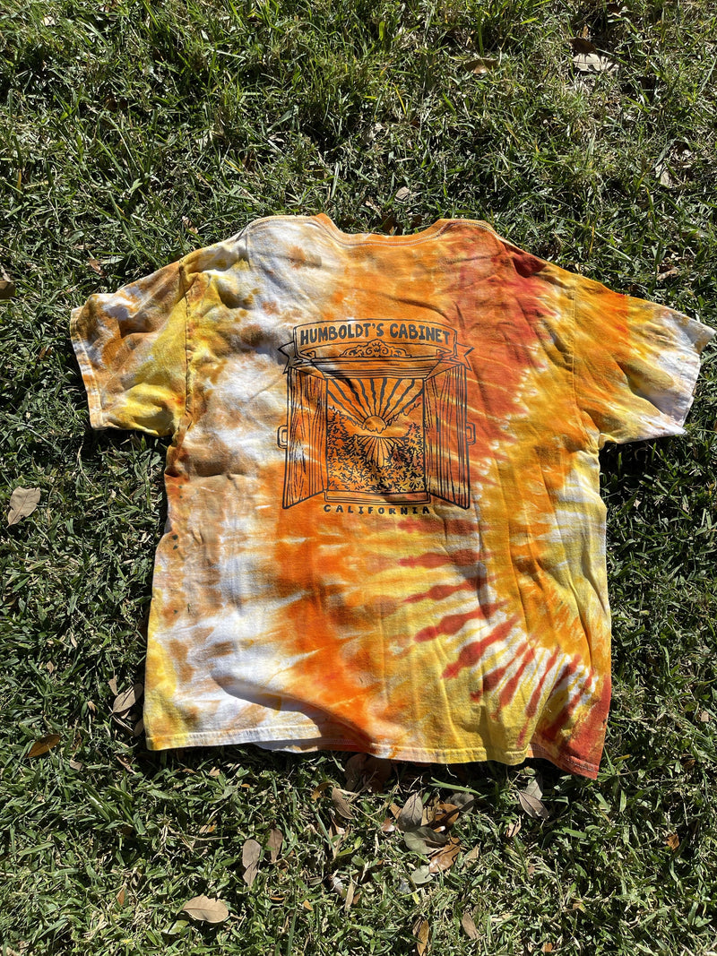 Hand-Dyed Cotton Tie-Dye T-Shirt